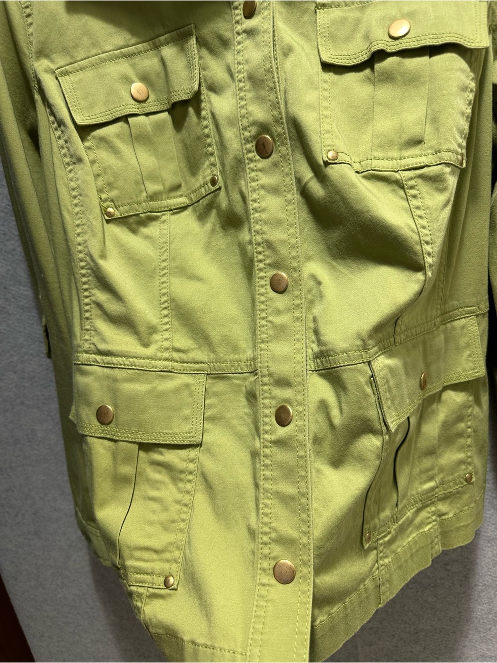 Jones New York Lime Utility Jacket - Picture 9 of 10